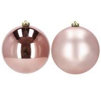 Boules de Noël Diamètre 15 cm 2 pièces