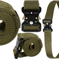Ceinture tactique à dégagement rapide 125 cm Boucle QR en métal
