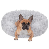 Hundebett Liegeplatz Durchmesser 100 cm Grau