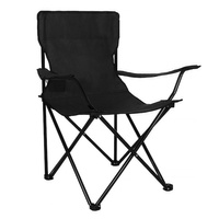 Chaise pliante d'ange avec porte-gobelet incl. Sac de transport noir