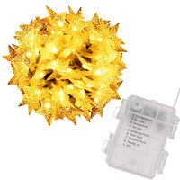 Chaîne de lumières LED Guirlande lumineuse en fil d'étoiles 50 LEDs Longueur 5 m