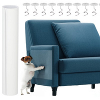 Protecteur de griffes Film de protection 2 pièces Protection de fauteuil 30 x 45 cm 10 broches