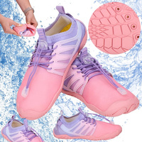 Chaussures d'eau d'été pour femmes Chaussures de plage Taille 38 EU rose-violet