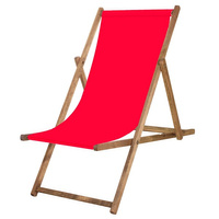 Chaise longue Chaise de jardin Chaise pliante en bois imprégné