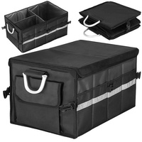 Organisateur de sac de coffre avec couvercle 33,5 x 58 x 30 cm