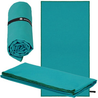 Serviette de bain en microfibre 90 x 180 cm à séchage rapide Turquoise