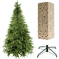 Sapin de Noël Artificiel Fichte Natural 150 cm PE incl. Support