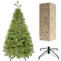 sapin de Noël artificiel pin naturel Premium PVC PE 180 cm