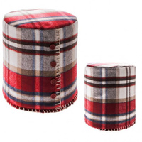 Tabouret rembourré Hauteur 33 cm