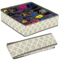 Organisateur pour tiroirs avec 24 compartiments, LxlxH : 33x33x10 cm