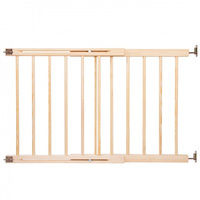 Barrière de sécurité pour escalier en bois, ajustable de 72 à 122 cm