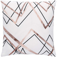 Housse de coussin Déco, 40x40 cm, Géométrique, Triangle