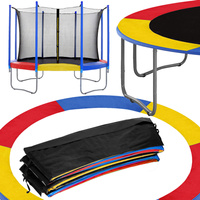 Filet intérieur avec couverture à ressort pour trampoline 305 cm 10 FT multicolore