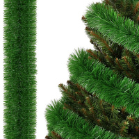 Guirlande pour l'arbre de Noël 3 m guirlande artificielle vert foncé