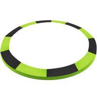 Couverture de protection pour trampoline avec ressorts pour trampoline de diamètre 363-369 cm 12FT