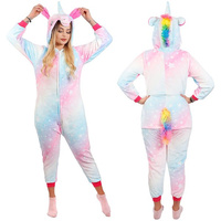 Combinaison Pyjama Jumpsuit Costume Licorne 155 cm