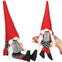 Weihnachtswichtel, Gnome, Fille 11x38 cm, longues jambes