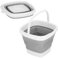 Seau pliable universel en silicone 10 litres