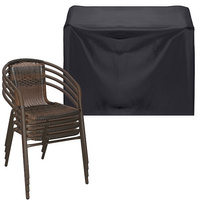 Housse de protection pour chaises empilables 70 x 70 x 125 cm
