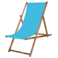 Chaise longue en bois chaise longue chaise de jardin en bois imprégné Bleu