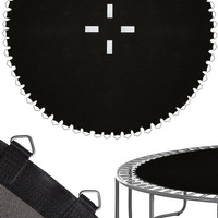 Tapis de saut avec 64 œillets Toile de saut pour trampoline 305 cm