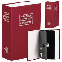 Coffre-fort 20 x 26,5 x 6,5 cm Faux livre