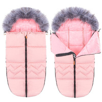 Sac de couchage en forme de momie, rose