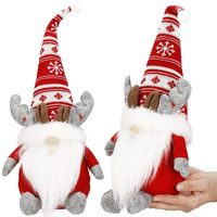 Nain nordique, figurine décorative de 50 cm, avec bonnet pointu