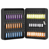 Boîte à clés avec séparateur interne 24 x 30 x 7 cm verrouillable incl. porte-clés pour 100 clés