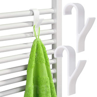 Crochets pour radiateur en plastique 2 pièces