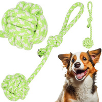Ball on a Rope - Rope with Loop Knot 38 cm Long