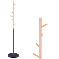 Porte-manteau, porte-manteau, base en marbre, aspect arbre, 180 cm