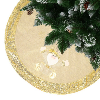 Tapis de sapin de Noël Ø 110 cm Rock