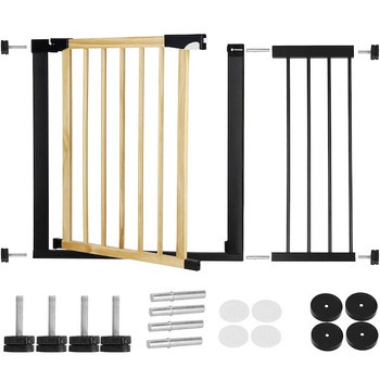 Tür- und Treppenschutzgitter m. Verlängerung Spannsystem 103 - 110 cm
