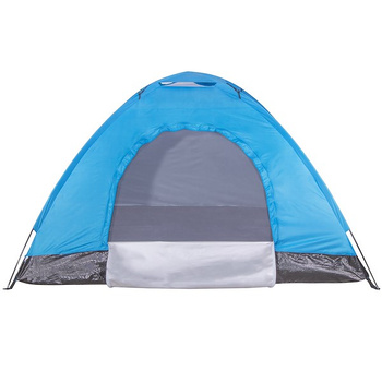 Camping-Zelt mit Moskitonetz in Blau 2-Personen Zelt 1 Kammer