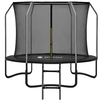 Trampoline de jardin avec filet intérieur 245 cm 6 poteaux complet