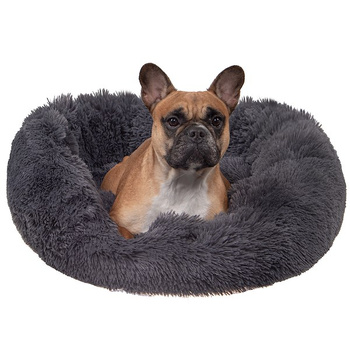 Hundebett Liegeplatz Durchmesser 40 cm Graphit