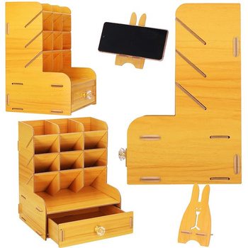 Organisateur de bureau Porte-stylos 24 x 25 x 15 cm Boîte de rangement