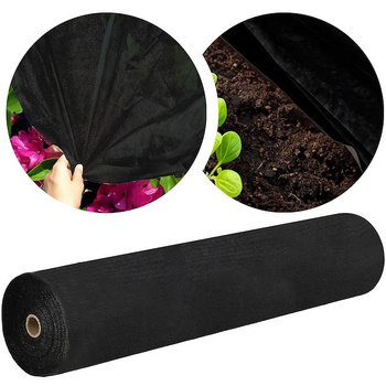 Unkrautvlies Gartenvlies 1,2 x 100 m 45 g / m2 schwarz