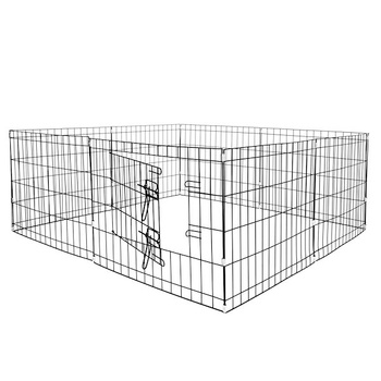 Hundegehege Welpenauslaufgitter Pliable Hauteur 60 cm