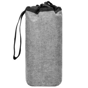 Sac de jouets avec tapis - Gris