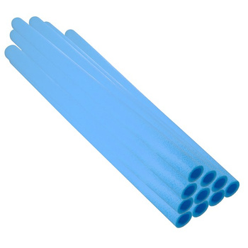 Mousse de protection pour les poteaux de trampoline de 80 cm, bleu.