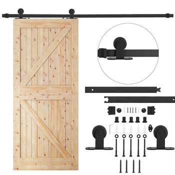 Quincaillerie de porte coulissante, système de porte coulissante, style en T