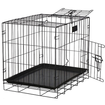Gitterkäfig Gitterbox Bodenwanne zwei Türen 60 x 50 x 42 cm