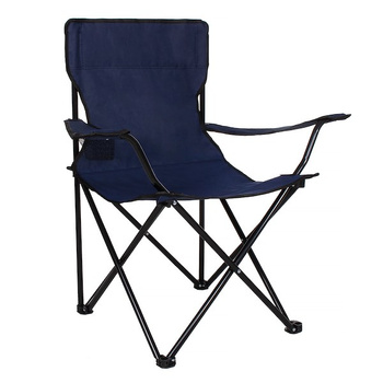 Chaise d'ange avec porte-gobelet accoudoirs Chaise pliante Marine Blue