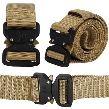 Ceinture de pantalon militaire pour homme avec boucle QR