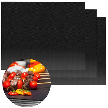 Grillmatte BBQ-Matte 40 x 33 cm 3-er Set