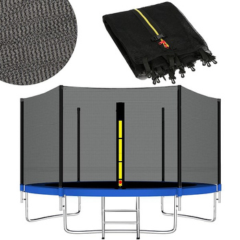 Außennetz für Trampolin mit 6 Pfosten Fallschutznetz für Trampolin 180 183 cm