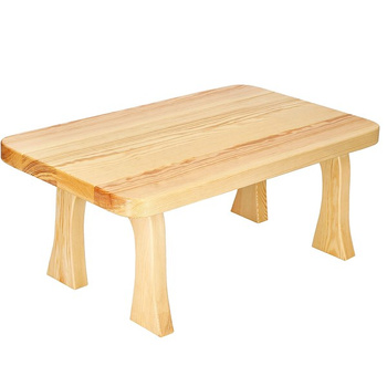 Table en bois Table d'appoint Table basse Plateau de table 48 x 75 cm