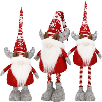 Figurine de Noël, lutin elfe de Noël 60-80 cm